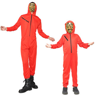 Nam Salvador Dali Mặt Trang Phục Người Lớn Trẻ Em Halloween Trang Phục Dự Tiệc Trọn Bộ Tiền Trộm Salvador Dali Phim Cosplay Trang Phục