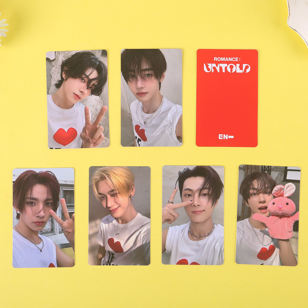 5-7 chiếc EN TARGET TOWER ENGENE 2025 daydream Lomo Card DESIRE: UNLEASH ROMANCE UNTOLD Photocards JUNGWON HEESEUNG JAY JAKE SUNGHOO NI-KI Photo Postcards YM
