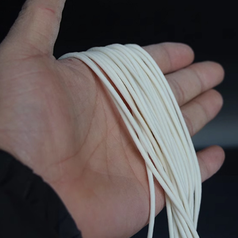 Dây xốp Silicone Dây tạo bọt tròn Dải xốp chịu nhiệt độ cao Dải niêm phong