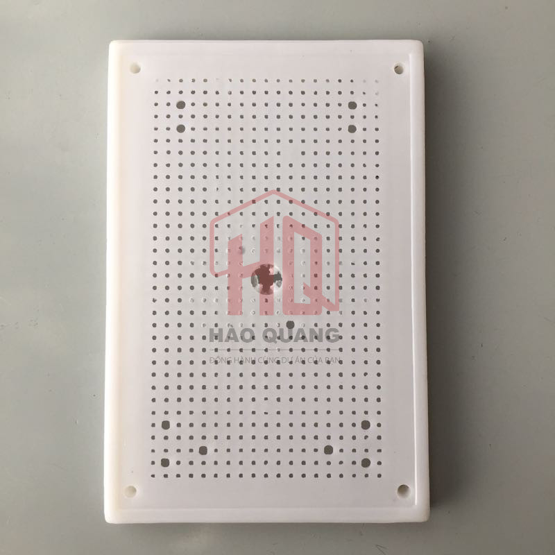 Táp Lô Điện Nhựa 16x20cm Loại Tốt – Bảng Gắn Linh Kiện, Khoan Sẵn Nhiều Lỗ, Dễ Lắp Đặt