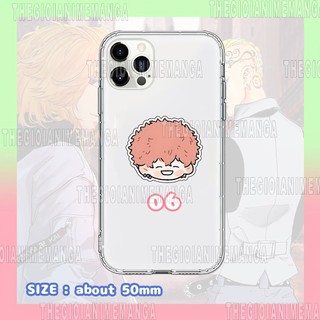 Giá đỡ điện thoại TOKYO REVENGERS ver MẮT ĐẬU in hình anime chibi griptok tiện lợi phone mica acrylic