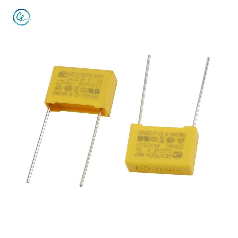 10 chiếc AC 275V 0.22uF Tụ điện an toàn màng Polypropylen MPX