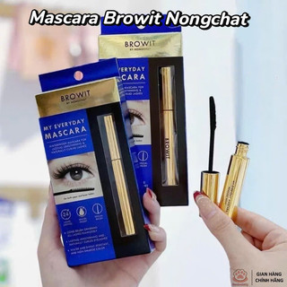 Mascara, Kẻ  Browit Nongchat Thái Làm Dày Dài Mi Chuyên Dụng Cho Makeup