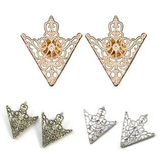 Zenihco Tam Giác Áo Sơ Mi Cổ Pin - Trâm Cài Trang Trí Tinh Tế Cho Áo Sơ Mi Nam/Nữ