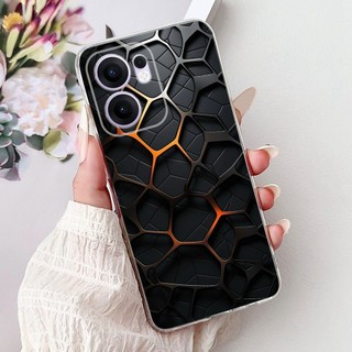 Ốp Chống Sốc Cho OPPO Reno 13F 2025 CPH2701 Ốp điện thoại Máy Sang Trọng Đá Cẩm Thạch Mềm Silicon Ốp điện thoại Cho Reno13 F 5G CPH2699 Vỏ