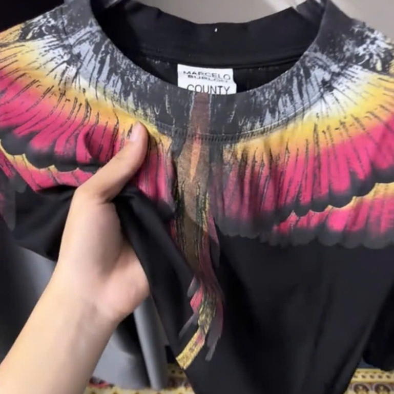 Áo Thun Burlon Vàng Hồng KCloset Áo Phông Cotton Dày Dặn Dáng Rộng Nam Nữ NA926