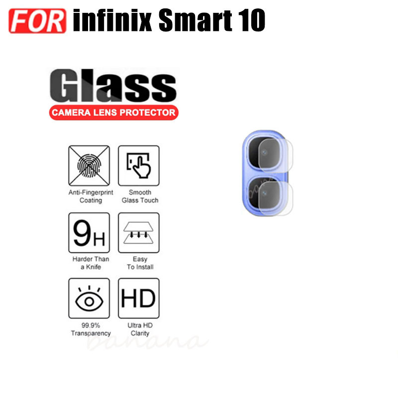 Phim kính cường lực 3 TRONG 1 Infinix Smart 10 cho Infinix Smart 9 X6725 Kính bảo vệ toàn màn hình + Phim ống kính máy ảnh + Phim mặt sau