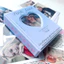 SUNKISSD Photocard Giá Đỡ, Album Thẻ Tình Yêu Mini 3 Inch Trái Tim Tình Yêu, Với 36 Túi PVC Rỗng Thần Tượng Thẻ Thu Thập Sách Photocard Bộ Sưu Tập