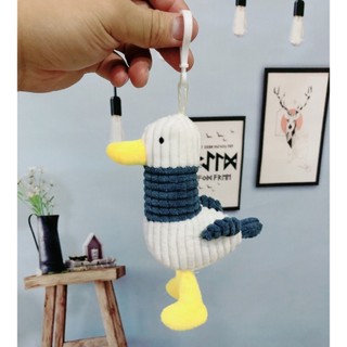 Mặt Dây Chuyền Vịt Màu Xanh Trắng Tiếp Nhiên Liệu Vịt Móc Nhựa Cỡ Nhỏ GT 15Cm Shop lzb031vn deerlu07 vn ✨Bubblu05.vn✨