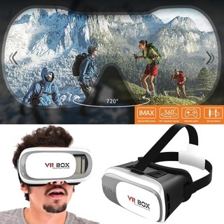 VR 3D Glasses Box Stereo Google Cardboard Headset Kính thực tế ảo xem phim phiên bản 2 TAIDU