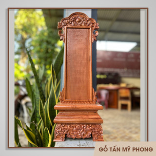 Bài vị thờ cao 41cm đến 55 cm - Chạm khắc theo yêu cầu Linh vị thờ Hương Linh gỗ tự nhiên - Hương vị gỗ