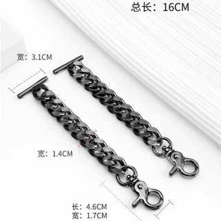 Dây Đeo Túi Thích Hợp Cho Miyake Dây Đeo Vai Dây Xích Nối Dài Hộp Vuông Nhỏ Sáu Lưới Túi Nối Dài Dây Xích Túi Boutique Sửa Đổi Phụ Kiện