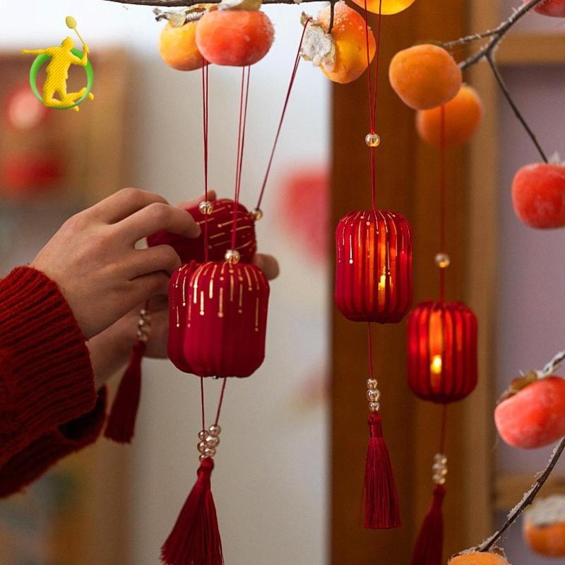 Đèn lồng phát sáng treo năm mới của Trung Quốc 36cm cho lễ kỷ niệm lễ hội