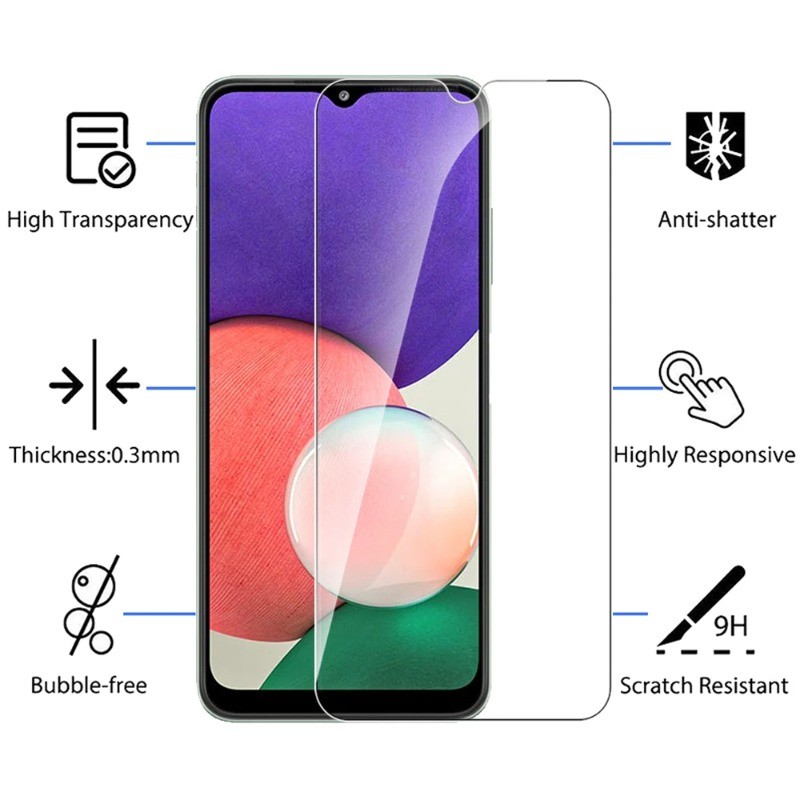 Dành Cho Sharp Aquos zero6 wish4 V7 V6 sense 9 8 7 4 Plus 9H HD Trong Suốt Kính Cường Lực Phim Cho Sharp Aquos R9 R8s R7s R5G R10 pro Chống Trầy Xước Chống Vân Tay Kính Bảo Vệ Màn Hình