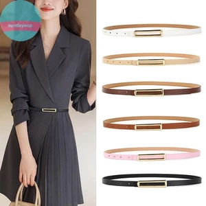 Sund Thiết Kế Mới Thắt Lưng Da Nữ Thời Trang Mực Xanh Trang Trí Với Váy Đen Bảo Hộ Lao Động Quần Có Thắt Lưng Mỏng VN
