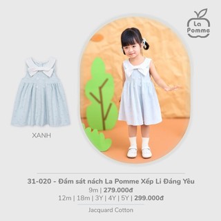 La Pomme SS25 tổng hợp bộ cộc tay, ba lỗ cho bé từ 6m-5y T6.0