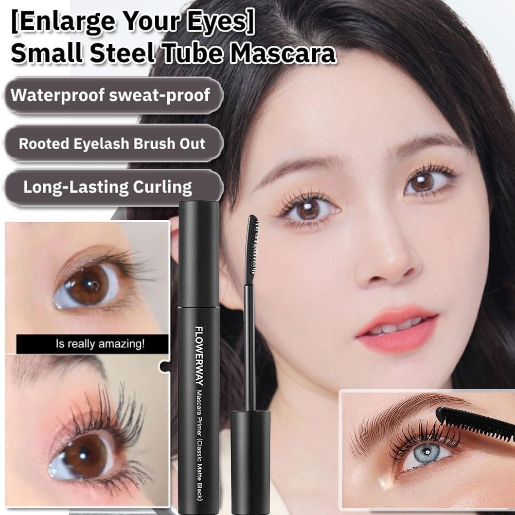 Mascara lâu trôi để kéo dài lông mi dày Mascara tự nhiên Uốn không nhòe C8n1