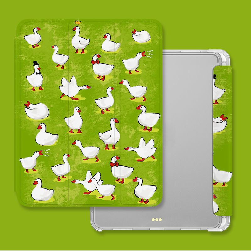Ốp Bảo Vệ Cho iPad Mini4 / 5 / 6 2025 A16 gen11th pro 12.9 Air1 / 2 Air5 / 6 / 7 Gen7 / 8 / 9th air 11 inch Gen5 / 6 air 13 inch 2024 pro11 Phim Hoạt Hình 10th Vỏ Máy Tính Bảng Trong Suốt Dễ Thương