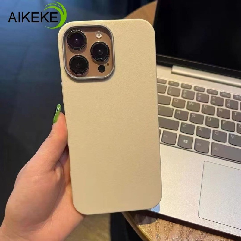 Ốp Điện Thoại Da Striae Màu Trơn Cho Redmi A3 Pro A3X A2 A1 Plus A2 + A1 + K70 K70E K60 Ultra K50 K40 Pro 5G 4G Ốp Lưng Kinh Doanh Khung Lớn Chống Sốc Vỏ Mềm