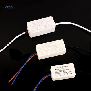 ELBBKG 1PC 1-3W 3-5W 4-7W 8-12W12-18W 18-24W LED Driver Light Transformer Bộ chuyển đổi nguồn không đổi Trình điều khiển mới Dải đèn LED