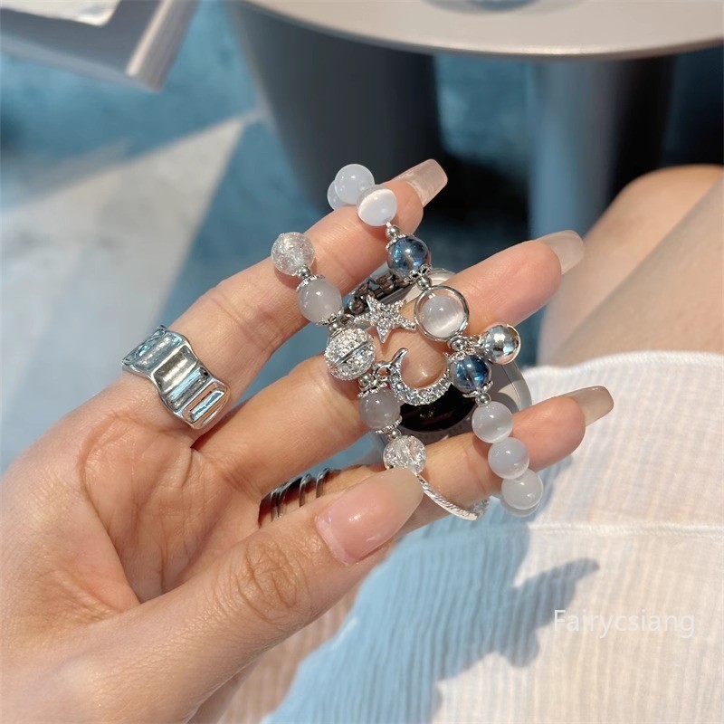 Dây đeo mắt mèo sang trọng S11 cho Apple Watch S10 9 8 7 6 SE 5 46mm 42mm 45 44 41 40 38mm cho vòng đeo tay hạt iWatch Ultra 2 49mm
