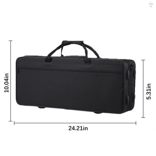 Hilivn) Túi Saxophone Sax Case Ba lô Làm dày Bọt đệm Vải bên trong không dệt có dây đeo vai có thể điều chỉnh Hộp đựng đệm cho Alto Sax Saxophone