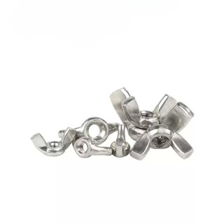 ((LXY)Đai ốc cánh bướm vặn tay inox 304 - Tán chuồn M3 / M4 / M5 / M6 / M8 / M10 / M12 (RM-VN-1)
