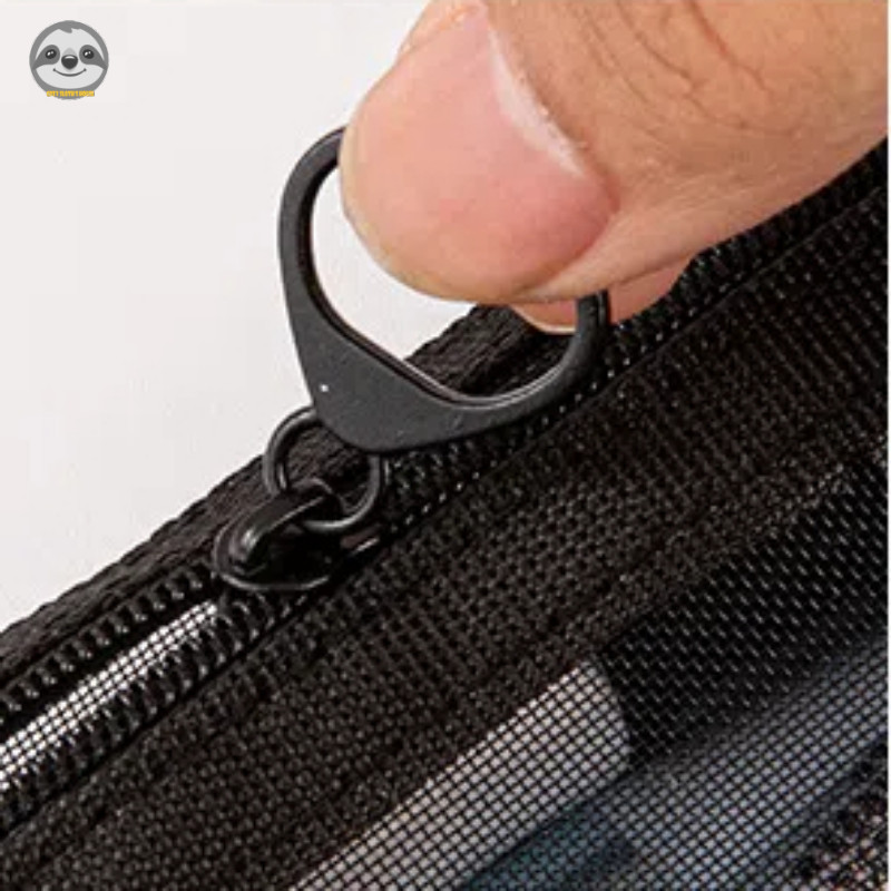 Phong cách Nhật Bản Muji Style / Túi lưu trữ lưới Nylon / Hộp đựng bút chì đơn giản / Túi đựng mỹ phẩm du lịch di động / Túi lưới lưu trữ văn phòng phẩm