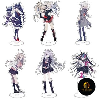 Mô hình Standee Anime Game Danganronpa 2 Nagito Komaeda Chiaki Nanami Phụ kiện trang trí để bàn góc học tập