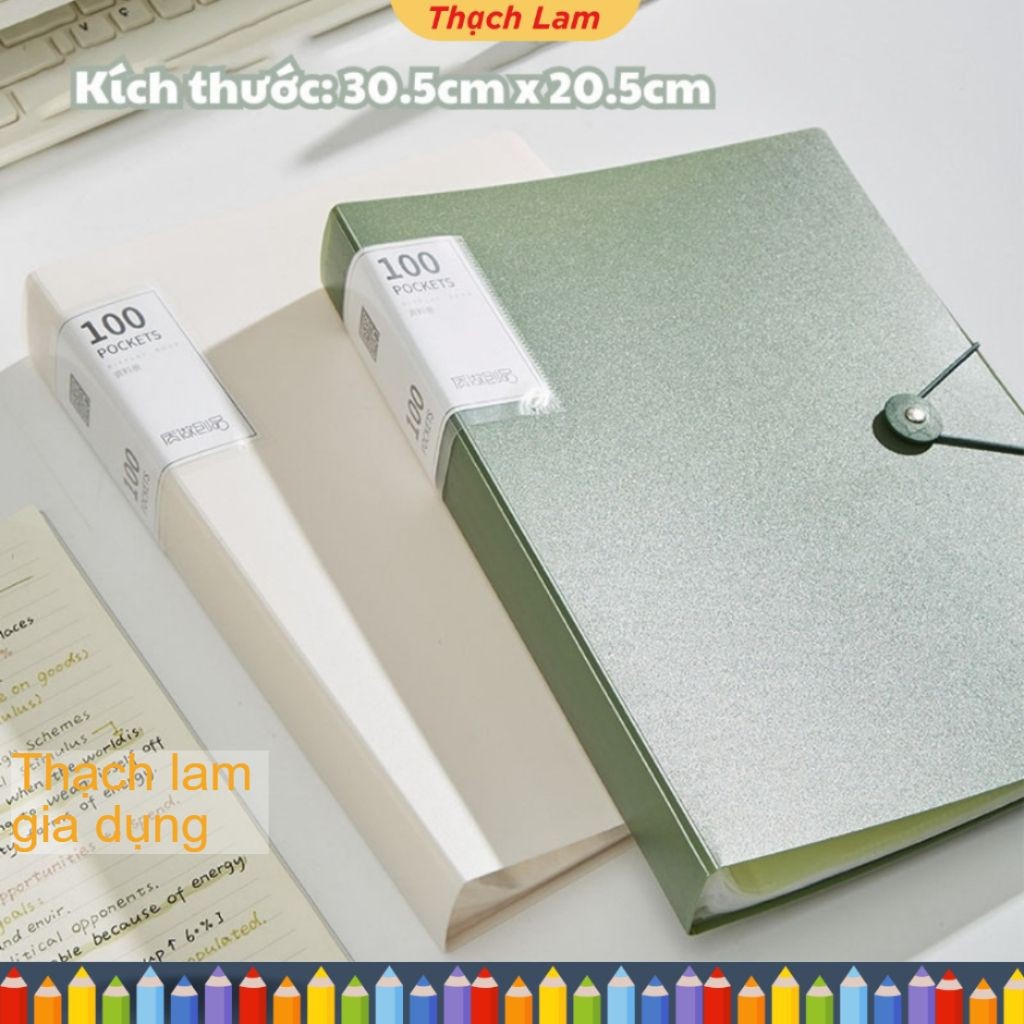 File lá A4 đựng tài liệu nhiều ngăn, Tệp đựng tài liệu 40 lá 60 lá chất ...