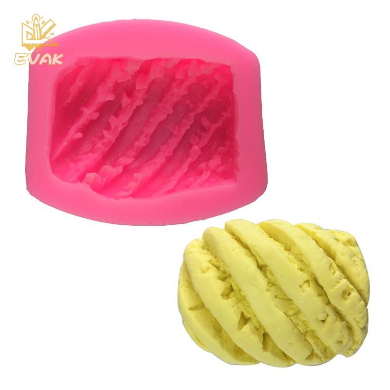Alittlesetrtu 3D Trái Cây Chuối Thông Ngô Xoài sầu Riêng Kem Khuôn Silicon Fondant Bánh Trang Trí Dụng Cụ Làm Bánh Sô Cô La Khuôn Thạch Cao VN