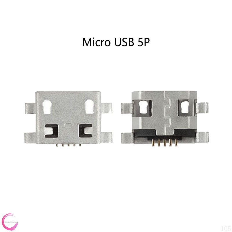 Cho Điện Thoại Di Động Mini USB Jack 5pin Ổ Cắm Sạc Bốn Chân Cắm Micro ...