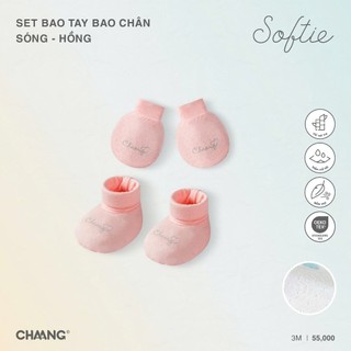 Chaang SS2025 Set bao tay bao chân Sóng - cho bé T6.0