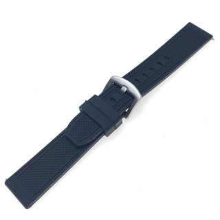 22mm Kích Thước Lớn Cực Dài Dây Đeo Đồng Hồ Cao Su Silicon Đồng Hồ Vòng Tay Cho Nam Cho Đồng Hồ Thông Minh Chống Thấm Nước Phát Hành Nhanh Dây Đồng Hồ Thay Thế