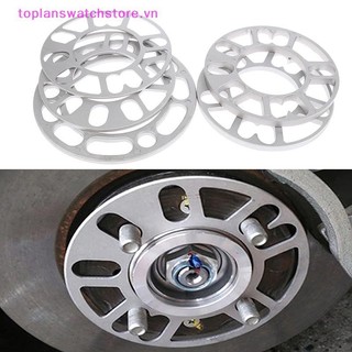 Toplanswatchstore 3 / 5 / 6 / 8 / 10mm Hợp Kim Nhôm Bánh Xe Ô Tô Miếng Đệm Adapter Shims Tấm Phụ Kiện Ô Tô VN