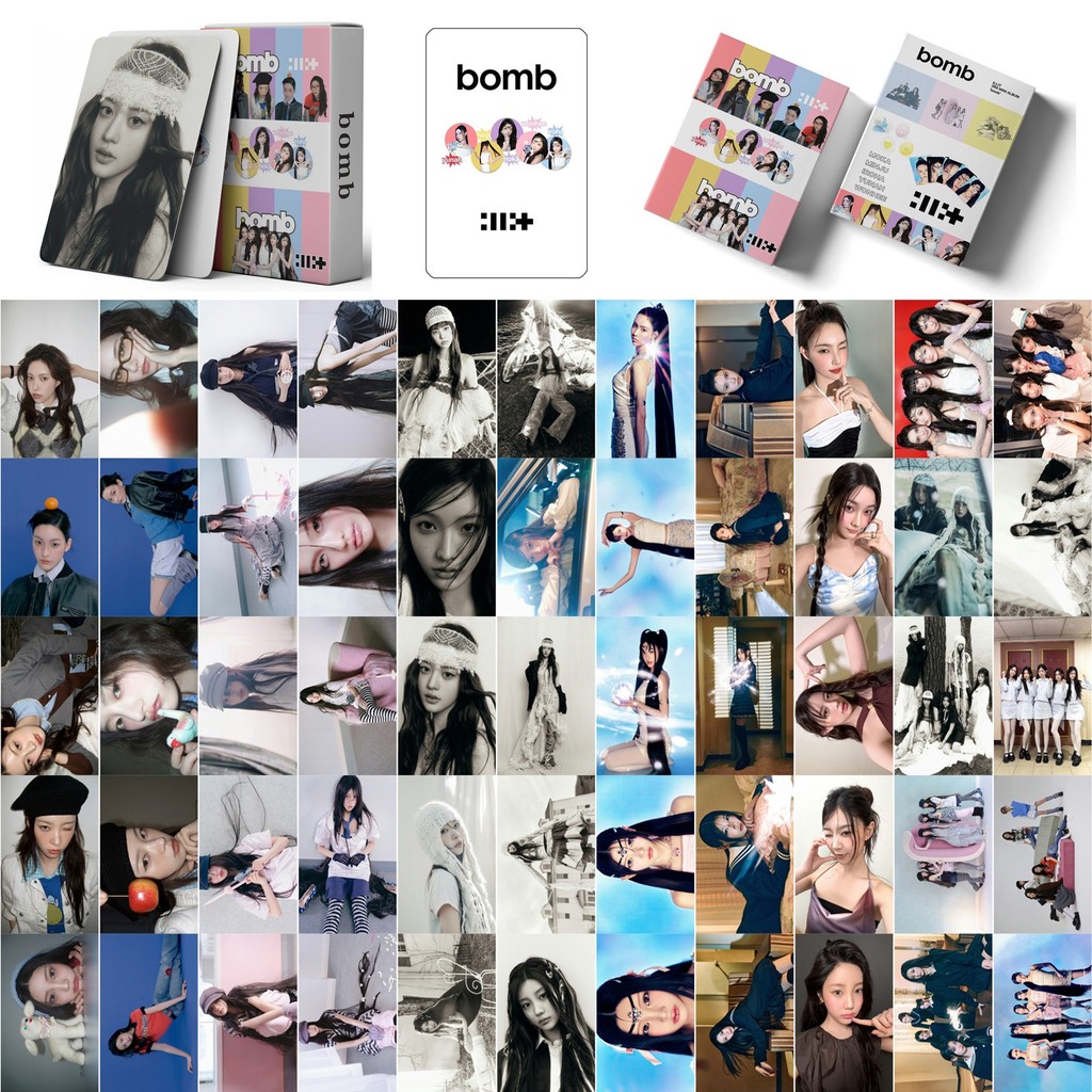 55 Cái / hộp ILLIT BOMB Lomo Cards Do the Dance I 'LL THÍCH BẠN Từ