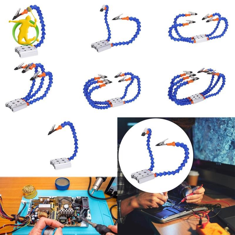 Hàn Giúp Giá đỡ hàn tay Độ ổn định đáng tin cậy Phụ kiện hàn xoay 360 độ cho người sở thích Lắp ráp