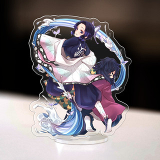 Standee Kimetsu No Yaiba Giyu x Shinobu Manga Nhật Bản decor bàn làm việc góc học tập anime trang trí dễ thương-ĐH