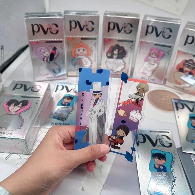 Anime PVC Bookmark Set 24 chiếc Jujutsu Kaisen, Blue Lock, Bungou Stray Dogs, Madoka Magica, Sách của những người bạn của Natsume, Dấu trang ngắt gió