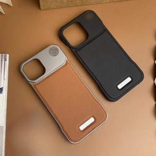 Ốp điện thoại nam da sang trọng tương thích cho iPhone 16 Pro max 11 12 13 14 15 Pro max 12mini 13mini 14 / 15 / 16Plus tích hợp từ tính chống rơi và vỏ cứng chống sốc