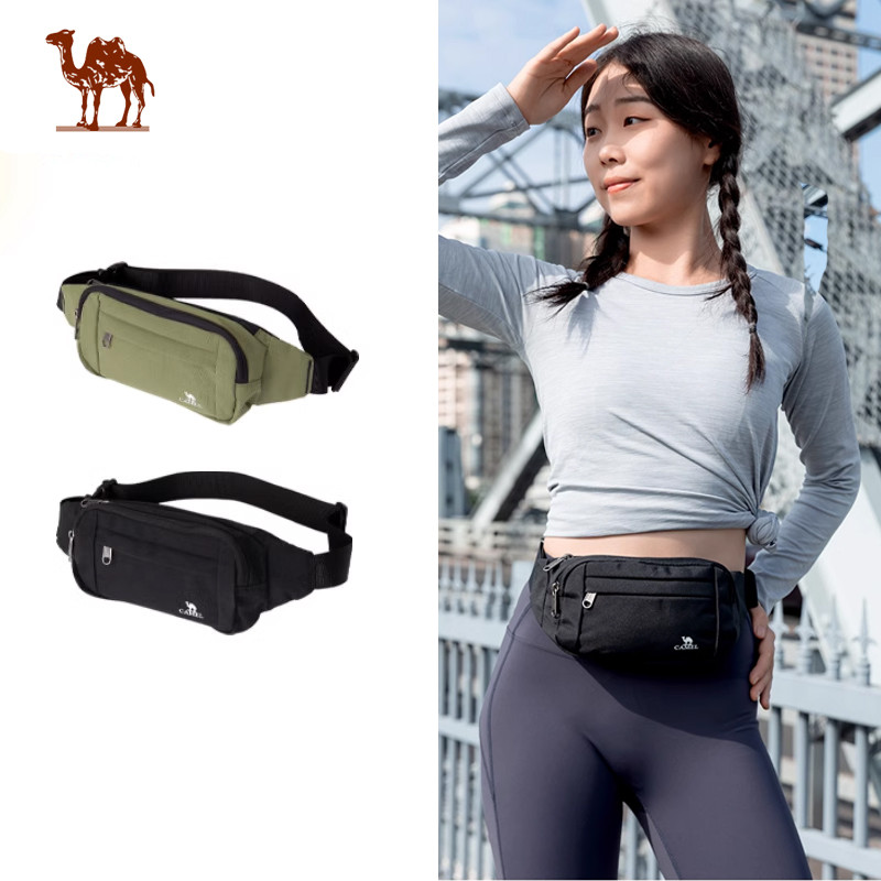 Ảnh Camel CROWN Chạy Túi Thắt Lưng Lưu Trữ Đa Năng Túi Thể Thao Dây Kéo Túi Chống Thấm Nước 1