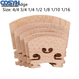 <cosyh>Durable Maple Violin Bridge 44 34 14 12 18 110 116 Sizes Exceptional Performance