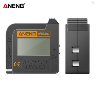 Máy kiểm tra pin ANENG 168MAX Máy kiểm tra màn hình kỹ thuật số Máy kiểm tra điện áp pin Công cụ kiểm tra dung lượng pin Máy kiểm tra đa năng để kiểm tra pin nút AA AAA