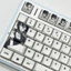 Reze Keycaps Anh Đào Hồ Sơ 12 Chiếc PBT Nhuộm Thăng Hoa Máy Cưa Xích Người Keycaps Sáng Tạo Anime Bom Reze Cơ Keycap