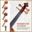 4 / 4 Phụ kiện đàn Violin Phần còn lại cằm Đuôi Fine Tuner Tuning Peg Tailgut Endpin Strings Kit