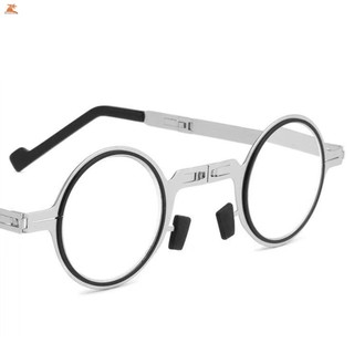 Kính đọc sách có thể gập lại Đầu đọc sách siêu nhẹ Kính mắt vuông / tròn cổ điển nhỏ gọn dành cho nam và người lớn tuổi
