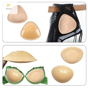 Áo ngực PPY hai mặt dính, tái sử dụng, đẩy lên áo ngực thể thao cho bikini và đồ bơi