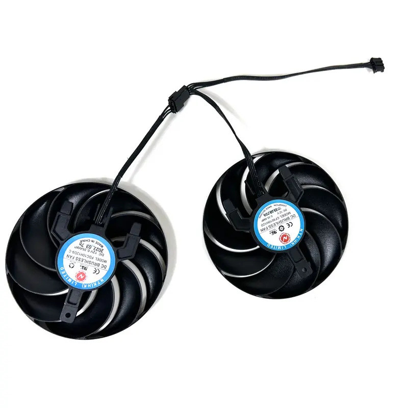 90MM CF9010H12D FDC10H12D9-C 85MM 4PIN Radeon RX6600 XT GPU QUẠT Cho Sapphire RX 6500 RX 6600XT 8G D6 Phiên Bản Bạch Kim Làm Mát