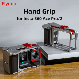 Dành Cho Insta360 Ace Pro1 / 2 Đường Phố Tay Cầm Camera Thể Thao Lồng Thỏ Mở Rộng Phụ Kiện Camera