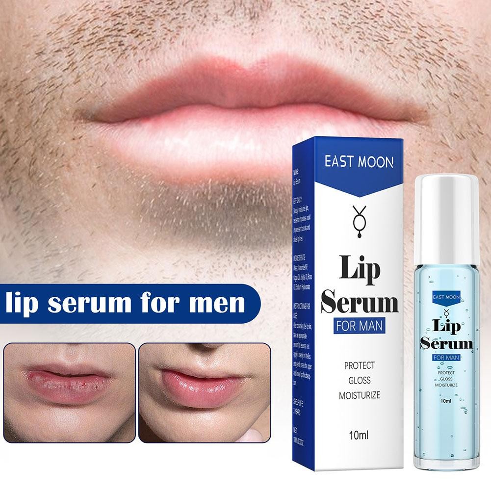 LEARNEVER Lip Serum Dành Cho Nam Dưỡng Ẩm Và Bảo Vệ Môi Khô Chapped & Dark Lip Essence Roll-on Lip Care R6h7